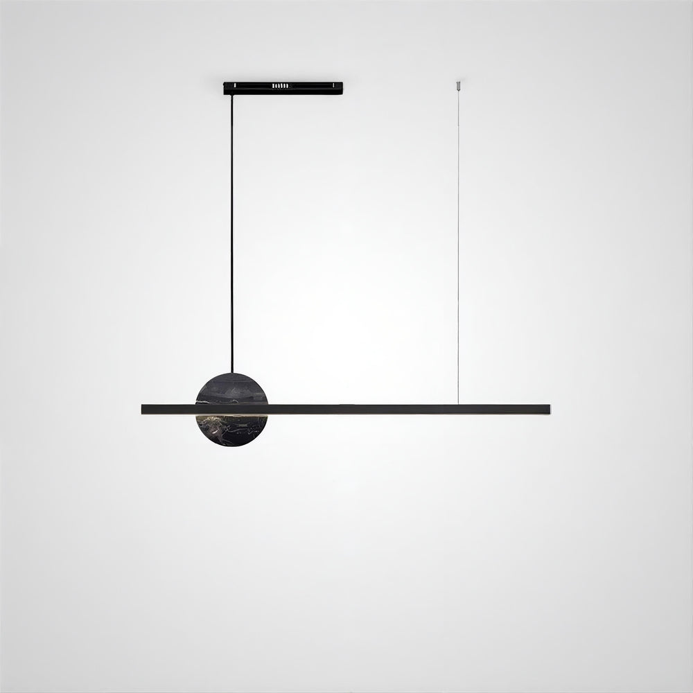 ORLAUG Linear Chandelier by Lampadom - ambient shot