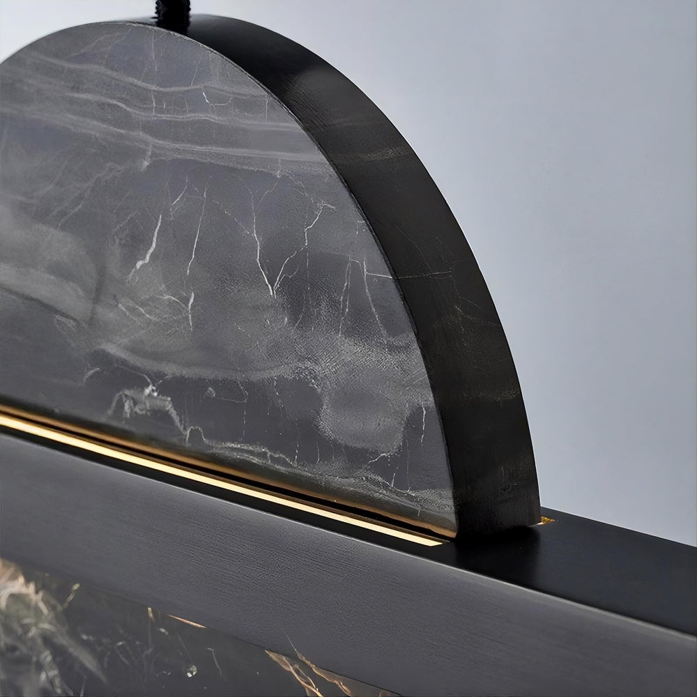 ORLAUG Linear Chandelier by Lampadom - detail view