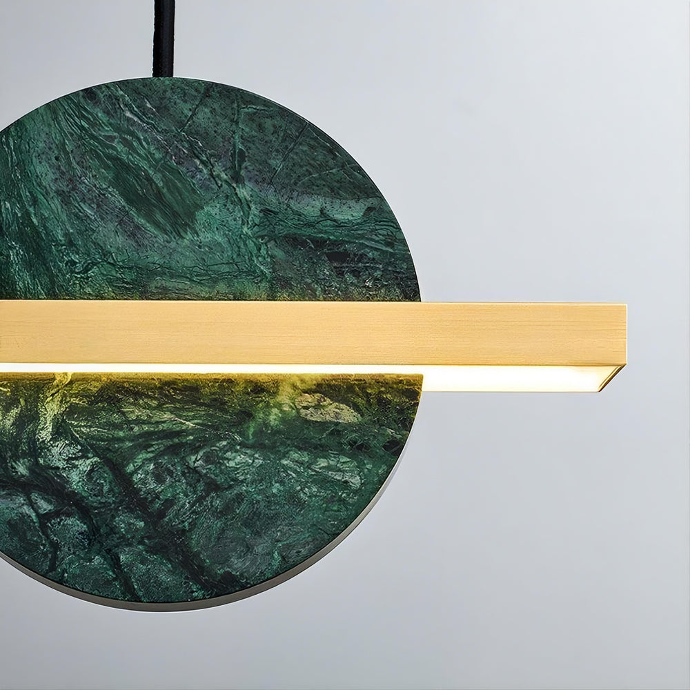 ORLAUG Linear Chandelier by Lampadom - close-up