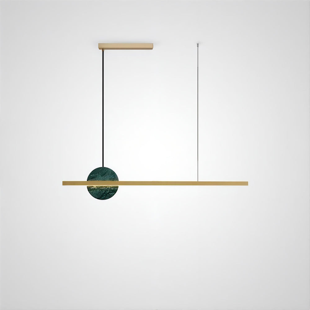 ORLAUG Linear Chandelier by Lampadom - scale reference