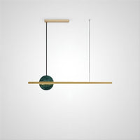 ORLAUG Linear Chandelier by Lampadom - scale reference