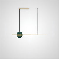 ORLAUG Linear Chandelier by Lampadom - ambient shot