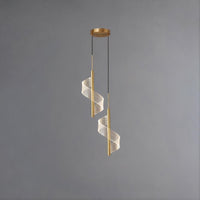 ORNELLA DUO Cascade Light by Lampadom - side view
