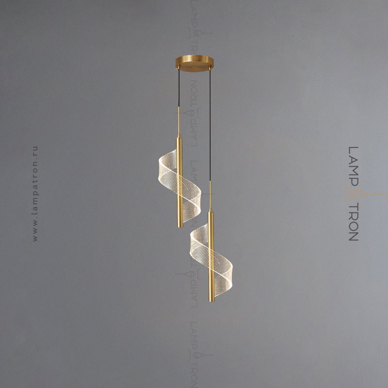 ORNELLA DUO Cascade Light by Lampadom - ambient shot
