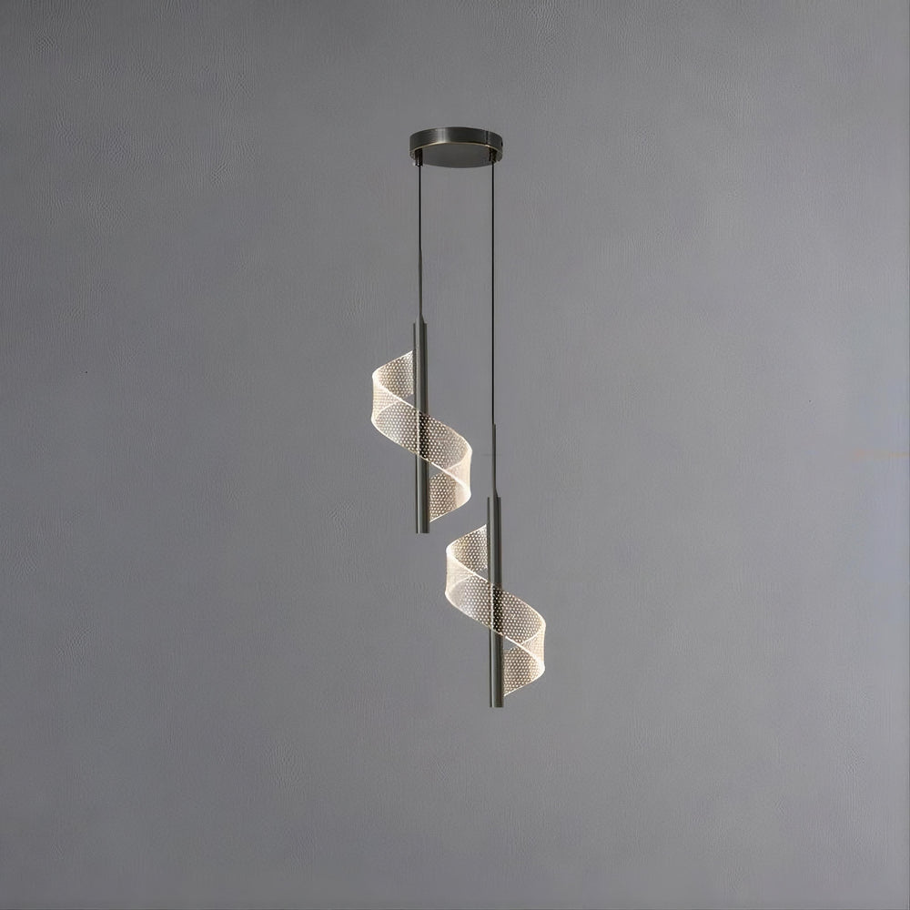ORNELLA DUO Cascade Light by Lampadom - scale reference