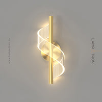 ORNELLA Wall Light by Lampadom - side view