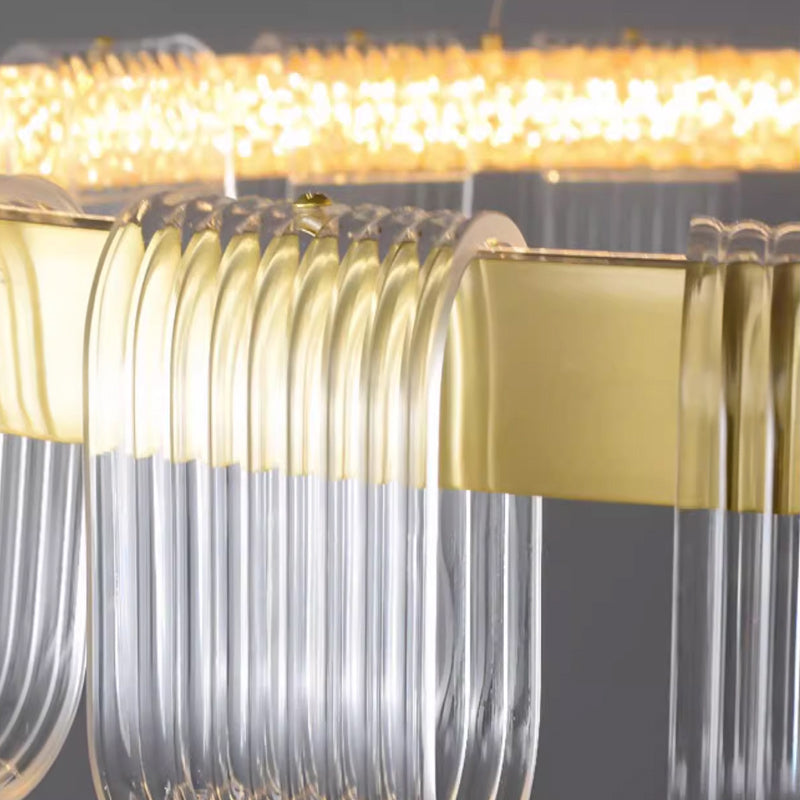 ORVILLE Ring Chandelier by Lampadom - scale reference