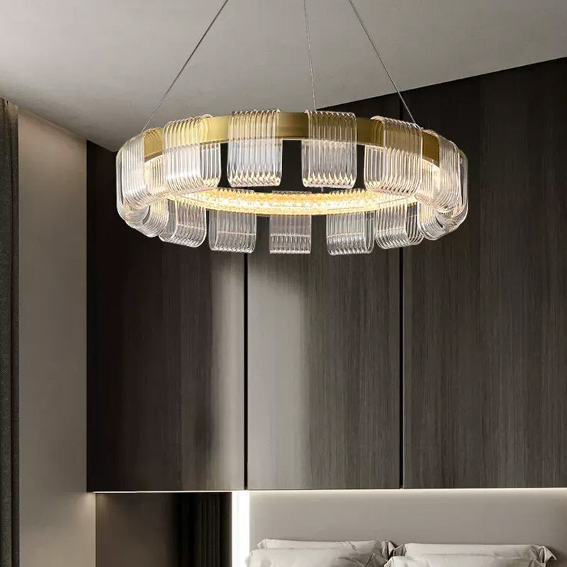 ORVILLE Ring Chandelier by Lampadom - close-up