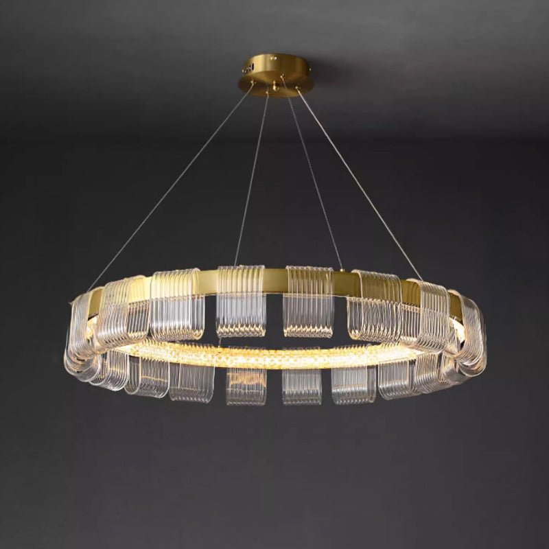 ORVILLE Ring Chandelier by Lampadom - scale reference