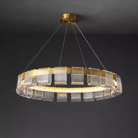 ORVILLE Ring Chandelier by Lampadom - scale reference