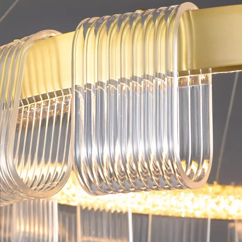 ORVILLE Ring Chandelier by Lampadom - detail view