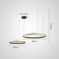 OSMO Ring Chandelier by Lampadom - close-up