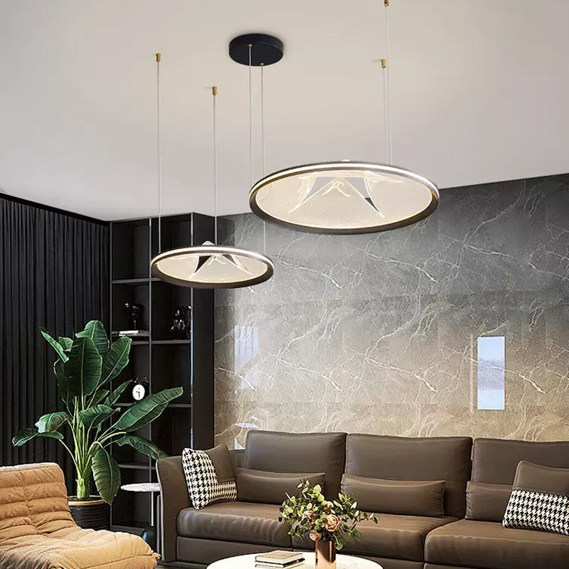 OSMO Ring Chandelier by Lampadom - detail view