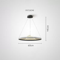 OSMO Ring Chandelier by Lampadom - top view