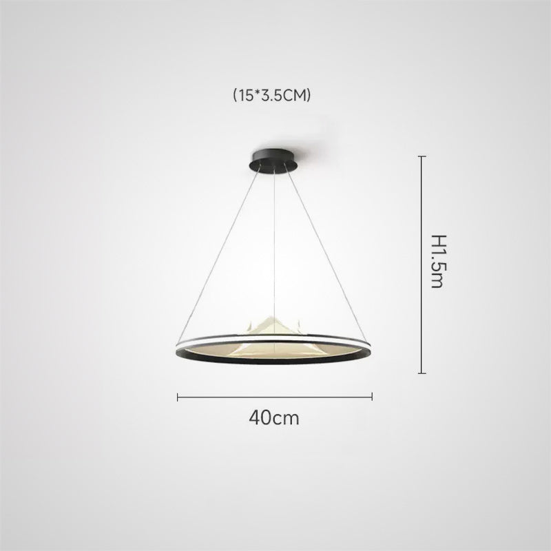 OSMO Ring Chandelier by Lampadom - ambient shot