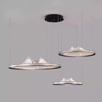 OSMO Ring Chandelier by Lampadom - scale reference