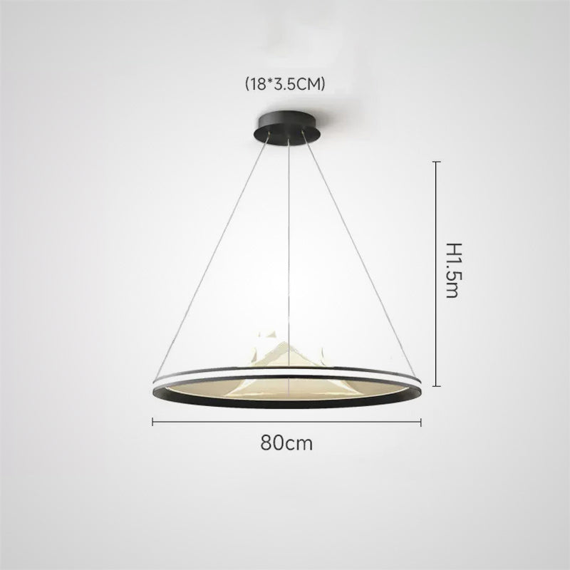 OSMO Ring Chandelier by Lampadom - angle view