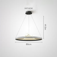 OSMO Ring Chandelier by Lampadom - angle view