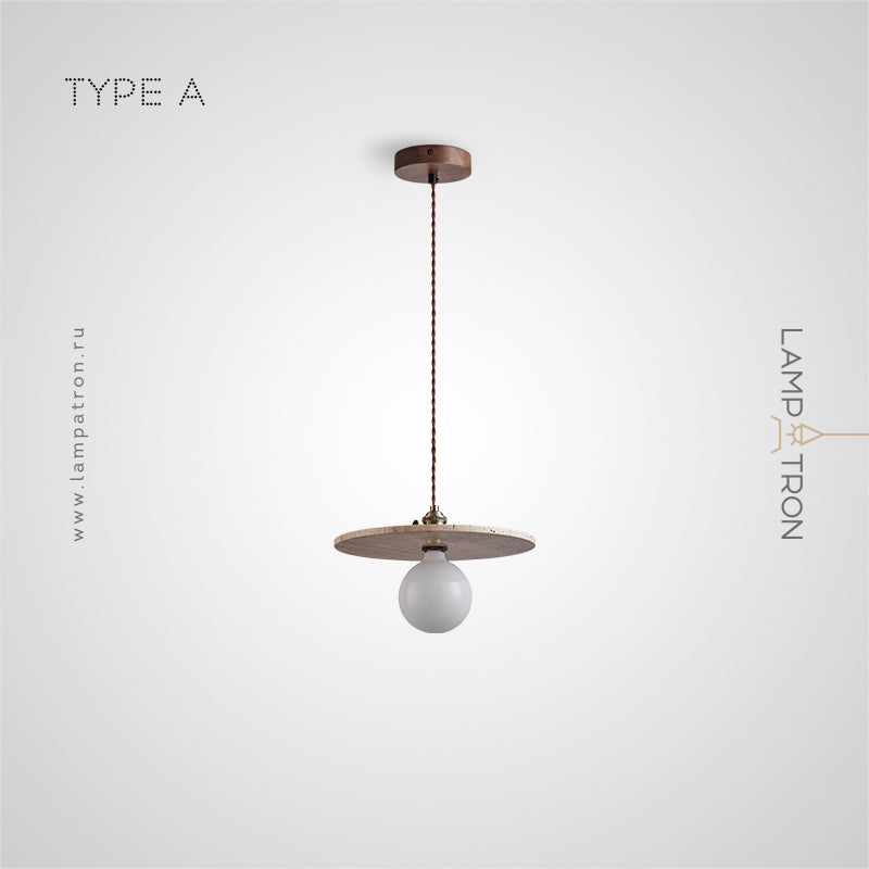 OSSIAN Pendant by Lampadom - top view