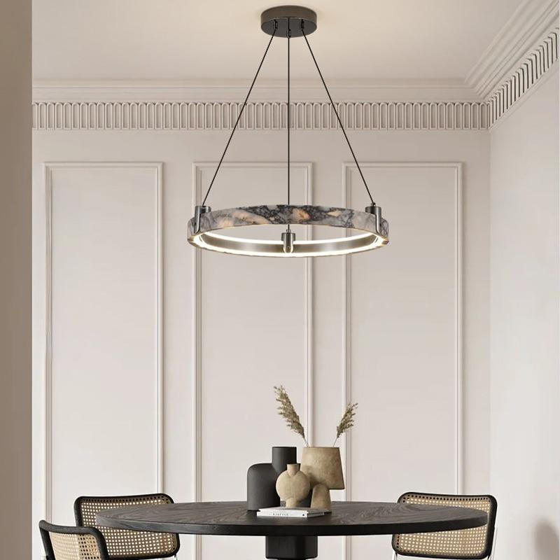 OSVALD A Ring Chandelier by Lampadom - detail view