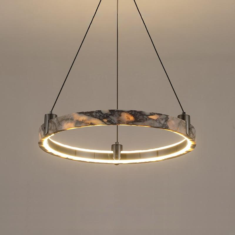 OSVALD A Ring Chandelier by Lampadom - side view