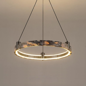 OSVALD A Ring Chandelier by Lampadom - side view