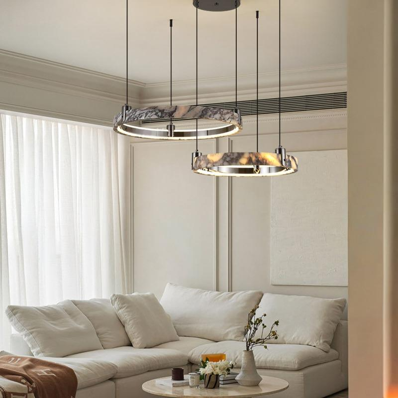 OSVALD B Ring Chandelier by Lampadom - detail view