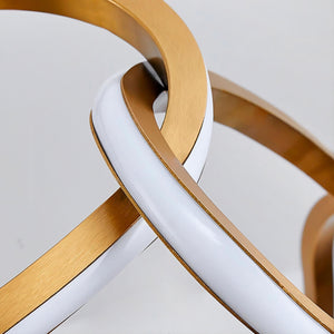 OTEA Ring Chandelier by Lampadom