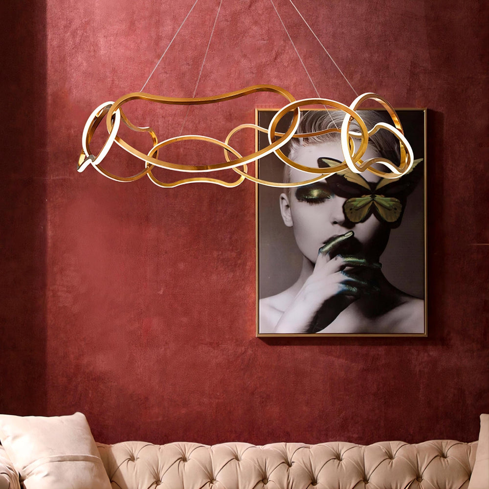 OTEA Ring Chandelier by Lampadom - ambient shot