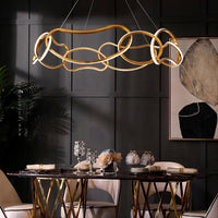 OTEA Ring Chandelier by Lampadom - angle view