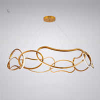 OTEA Ring Chandelier by Lampadom - angle view