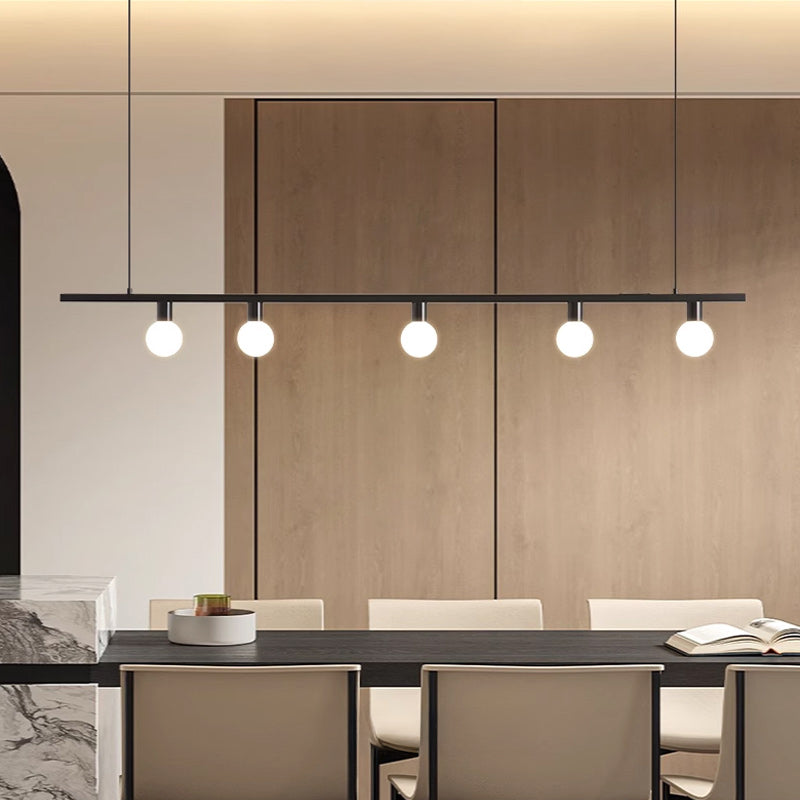 OTTEN Linear Chandelier by Lampadom - detail view