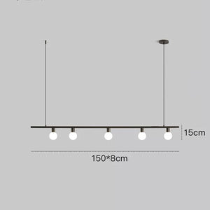 OTTEN Linear Chandelier by Lampadom