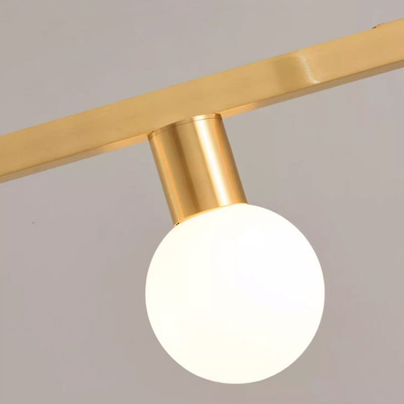 OTTEN Linear Chandelier by Lampadom - close-up
