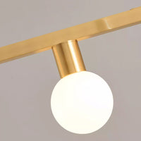 OTTEN Linear Chandelier by Lampadom - close-up