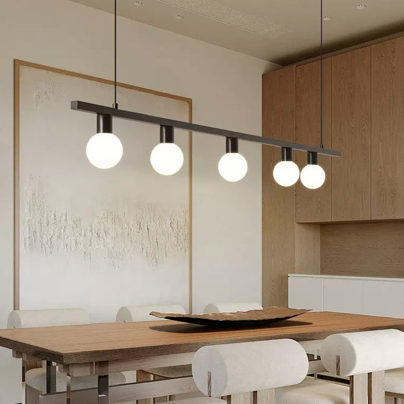 OTTEN Linear Chandelier by Lampadom - angle view
