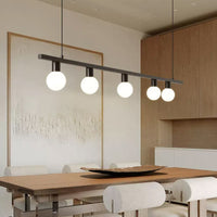 OTTEN Linear Chandelier by Lampadom - angle view
