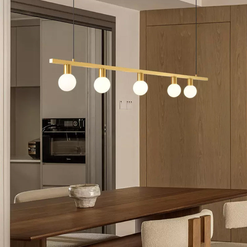 OTTEN Linear Chandelier by Lampadom - top view