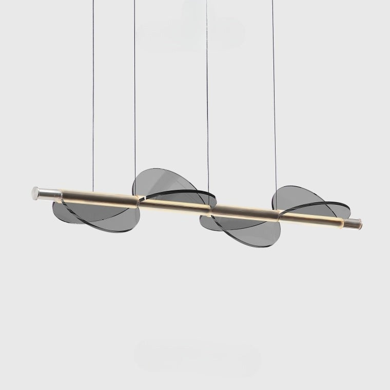 OTTO Linear Chandelier by Lampadom - close-up