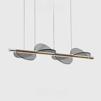 OTTO Linear Chandelier by Lampadom - close-up