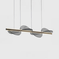 OTTO Linear Chandelier by Lampadom - top view