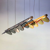 OTTO Linear Chandelier by Lampadom - close-up