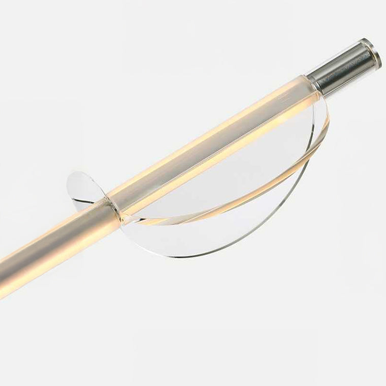 OTTO Linear Chandelier by Lampadom - scale reference