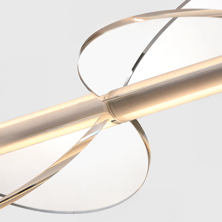 OTTO Linear Chandelier by Lampadom - ambient shot