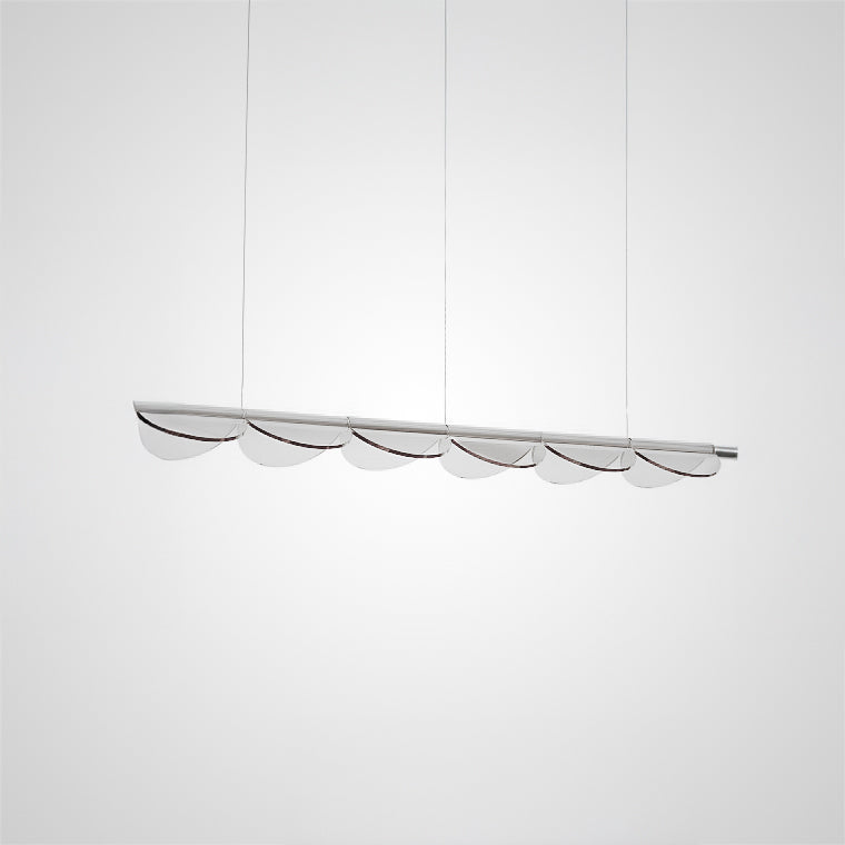 OTTO Linear Chandelier by Lampadom - side view