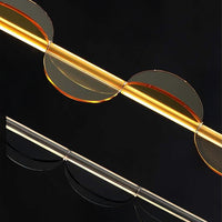 OTTO Linear Chandelier by Lampadom - close-up