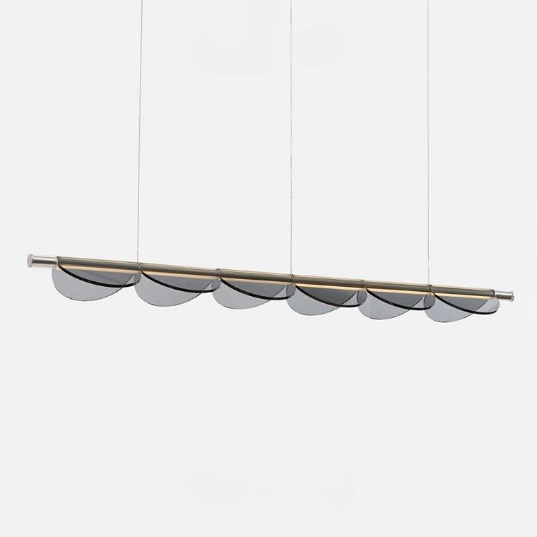 OTTO Linear Chandelier by Lampadom - scale reference