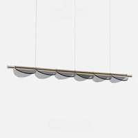 OTTO Linear Chandelier by Lampadom - scale reference
