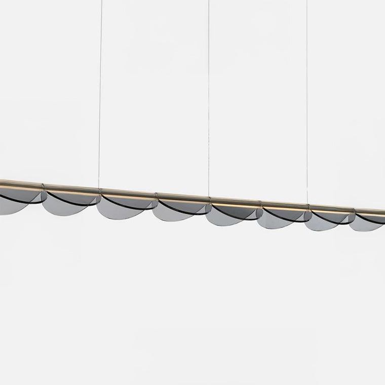 OTTO Linear Chandelier by Lampadom - angle view