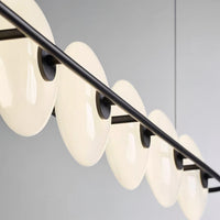 PAAVO Linear Chandelier by Lampadom - side view